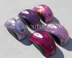 Custom colors rhinestone computer mice -  custom crystallized merchandize for boutiques, branding, events, PR and VIP gifting - Bespoke Corporate Gifts & Installations by ICY Couture.