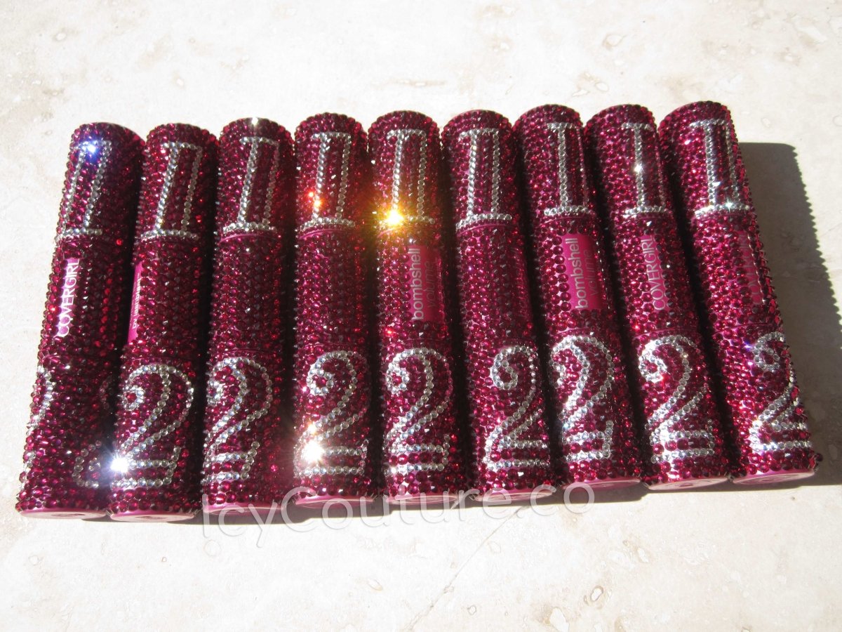 Covergirl Mascara custom crystallized merchandize for branding, events & PR gifting - Corporate Gifts by ICY Couture