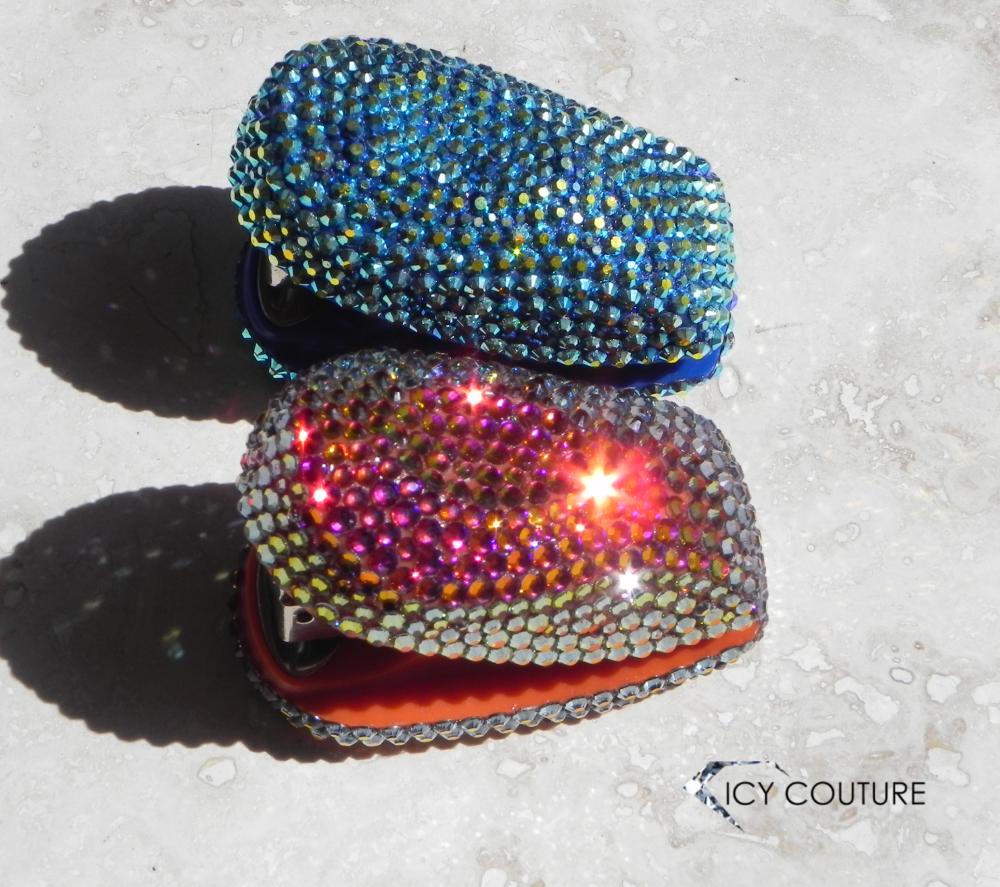 Rhinestone Staplers -  custom crystallized merchandize for boutiques, branding, events, PR and VIP gifting - Bespoke Corporate Gifts & Installations by ICY Couture.