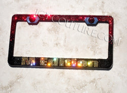 CUSTOM MESSAGE | ICY License Plate Frame