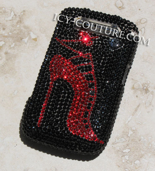 COUTURE DESIGN Funda de cristal de lujo para teléfono móvil