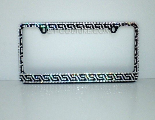 Medusa Bling License Plate Frame - ICY Couture