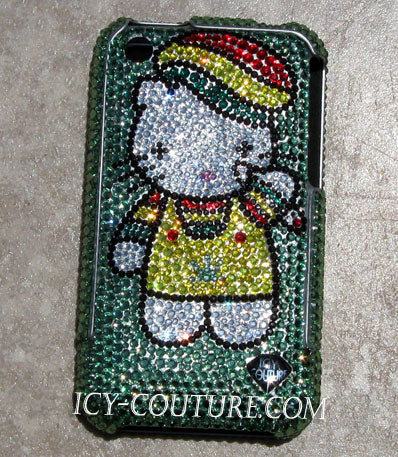 COUTURE DESIGN Funda de cristal de lujo para teléfono móvil