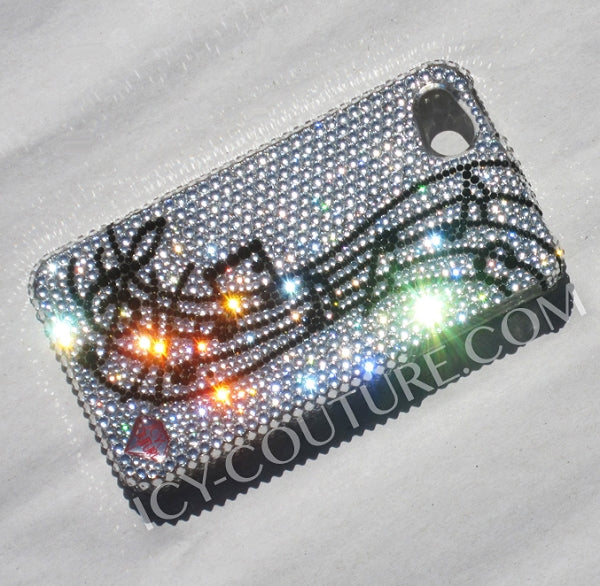 COUTURE DESIGN Funda de cristal de lujo para teléfono móvil