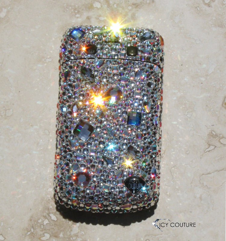 Old Hollywood chunky rhinestones luxury bling cell phone cover