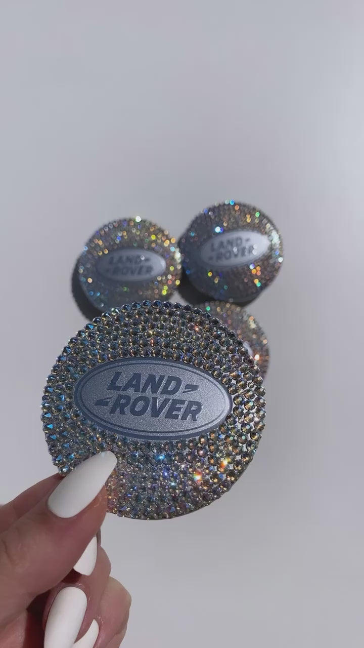 Range Rover Center Wheel Caps Crystallized with Crystal Shimmer Swarovski Crystals