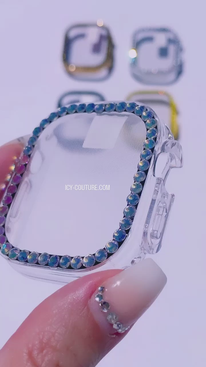 Watch Video of Crystallized Cover for Apple iWatch Ultra 49mm - Moonlight Glow