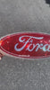 Video of sparkling crystallized red Swarovski Crystals Ford emblem