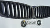 Fully Crystallized BMW Grille Black Diamond Horizontal Ombre Swarovski crystals for new car owners luxury customization by ICY Couture