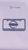 Crystal Nissan Emblem Crystallized with Chrome Rhinestones and Matching Bling License Plate Frame by ICY Couture