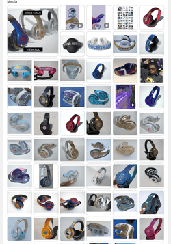 CUSTOM CRYSTAL HEADPHONES FOR LUXURY GIFTING, BRANDS & EVENTS | SINGLE COLOR DESIGN