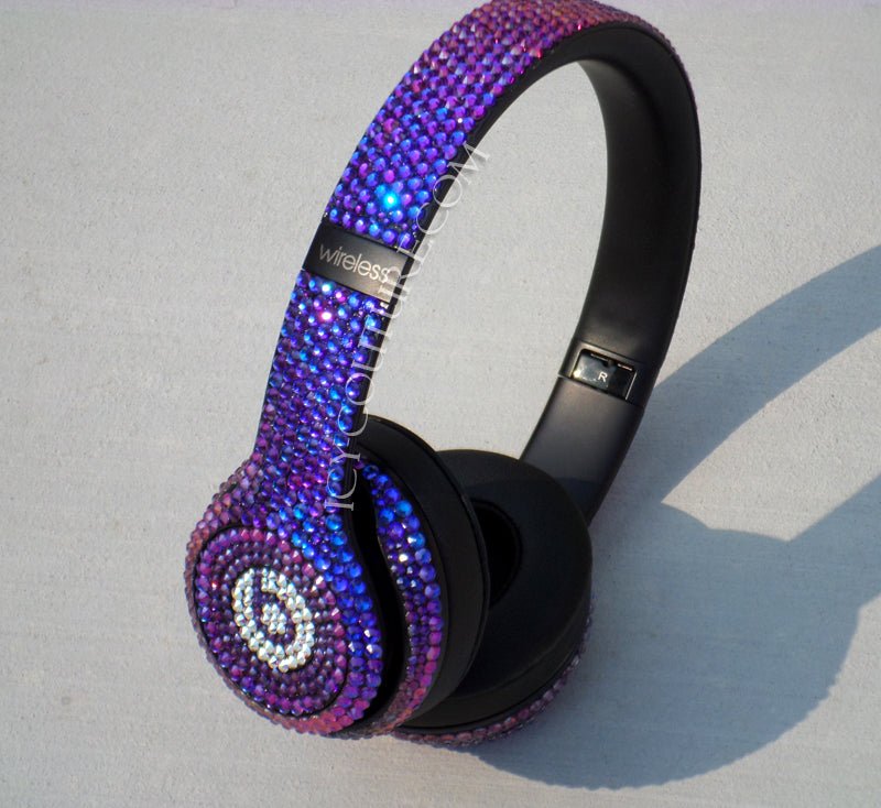 SOLID COLOR Crystallized Headphones. - ICY Couture