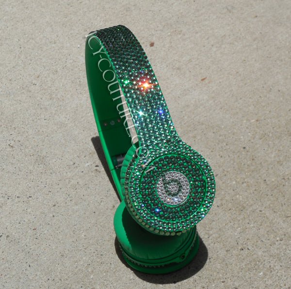 SOLID COLOR Crystallized Headphones. - ICY Couture