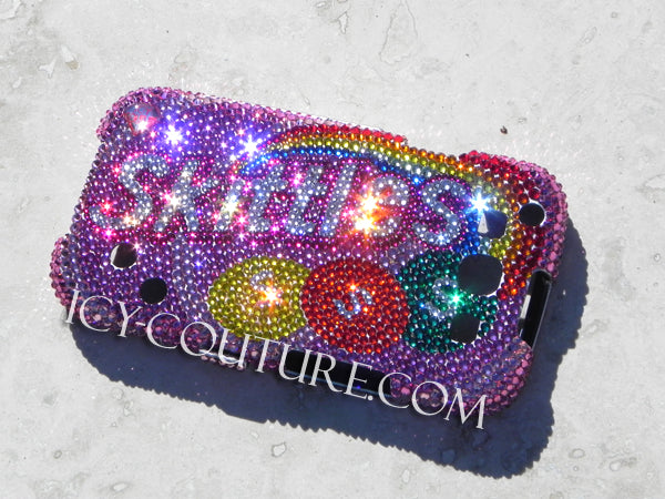 COUTURE DESIGN Funda de cristal de lujo para teléfono móvil