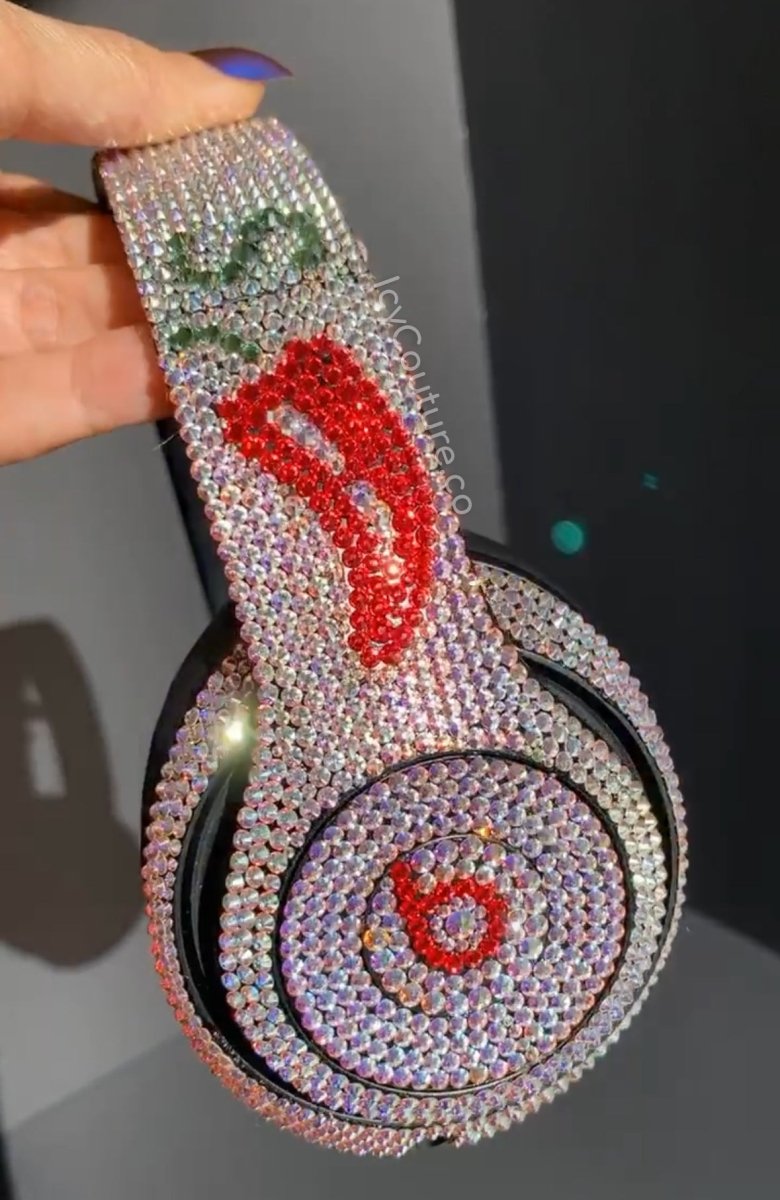 SYMBOLE PERSONNALISÉ ou INITIALES Conceptions d’écouteurs en cristal.