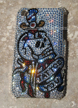 COUTURE DESIGN Housse de téléphone portable en cristal de luxe