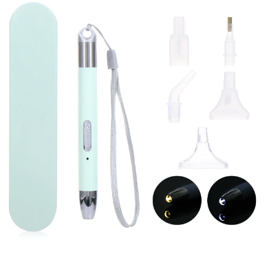 USB Chargeable Light Pen With Different Size Pen Extensions - ICY Couture