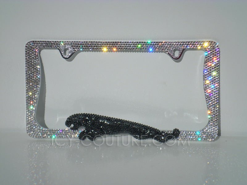 3D SHAPE Crystal License Plate Frame - ICY Couture
