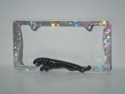 3D SHAPE Crystal License Plate Frame - ICY Couture