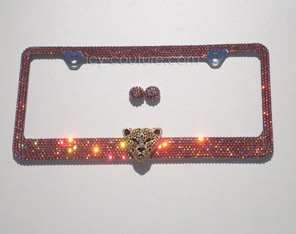 3D SHAPE Crystal License Plate Frame - ICY Couture