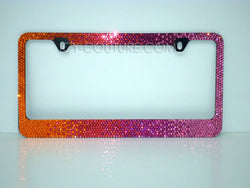 'California Sunsets' Crystal License Plate Frame - ICY Couture