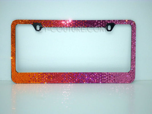'California Sunsets' Crystal License Plate Frame - ICY Couture