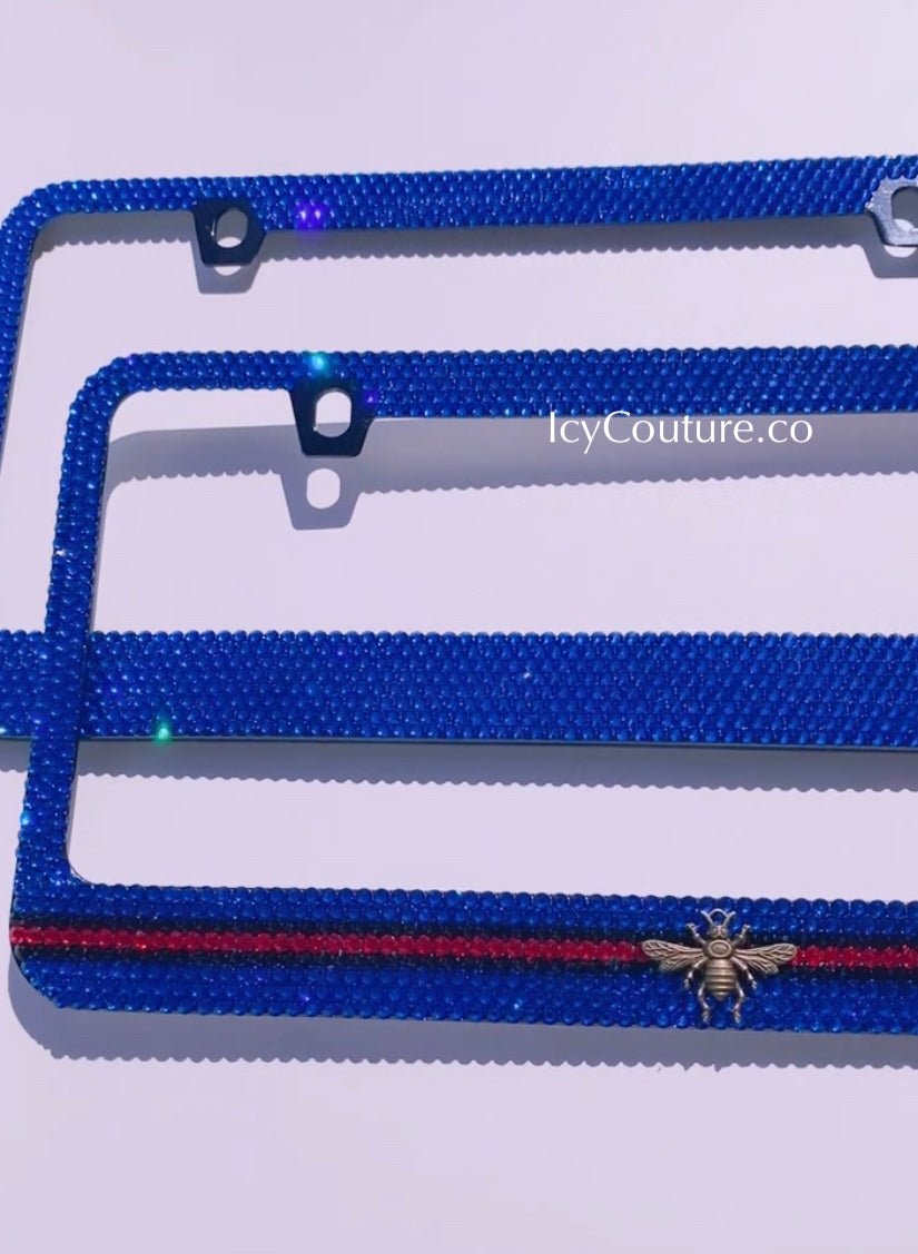 COUTURE DESIGN Crystal License Plate Frame - ICY Couture