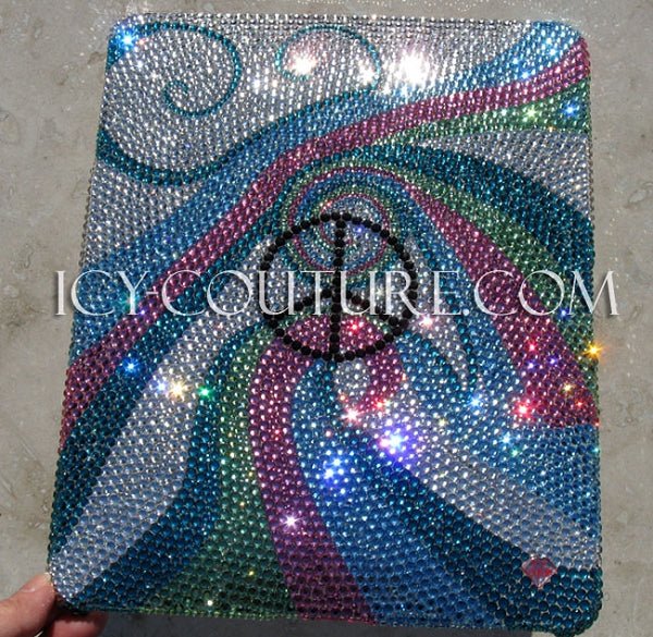 COUTURE DESIGNS Crystallized Laptop Cover - ICY Couture