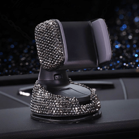 Crystal Bling Universal Car Phone Holder for iPhones & Smartphones - ICY Couture