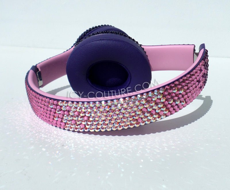 Crystal OMBRE DESIGNS on Headphones - ICY Couture