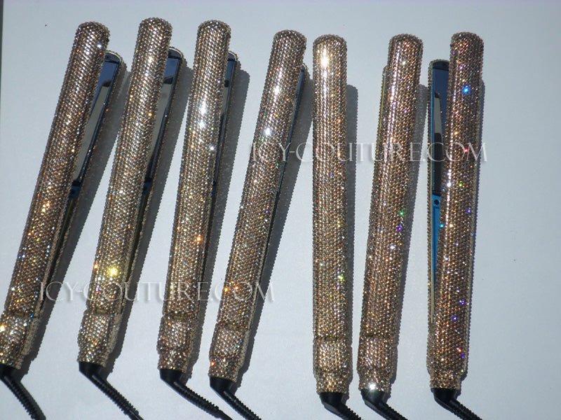 Crystallized 1" Flat Iron - ICY Couture