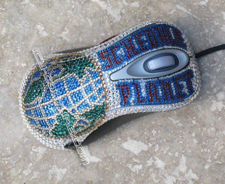 Crystallized Computer Mouse - ICY Couture