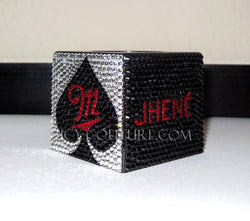 Custom MIC FLAG Crystallized with Your Logo. - ICY Couture