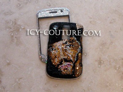 CUSTOM PORTRAIT Bling Laptop Cover Design - ICY Couture