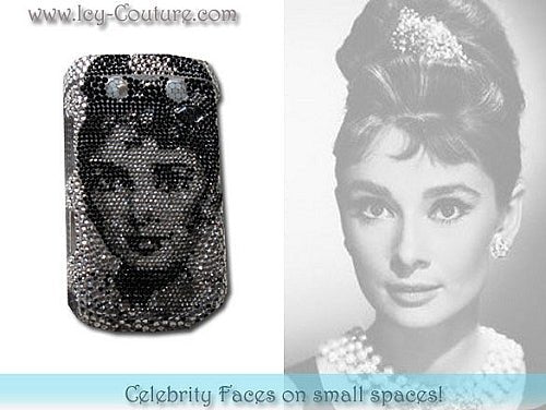 CUSTOM PORTRAIT Bling Laptop Cover Design - ICY Couture