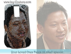 CUSTOM PORTRAIT Bling Laptop Cover Design - ICY Couture