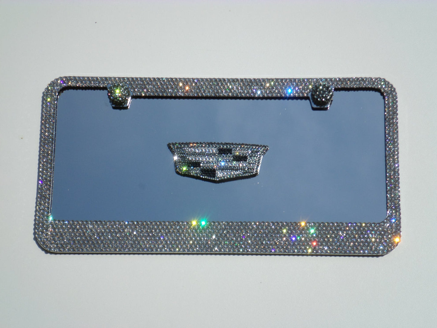 CUSTOM SYMBOL Crystallized License Plate - ICY Couture