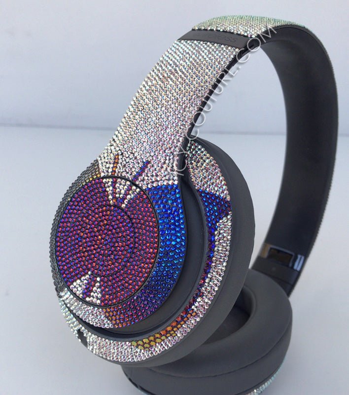 CUSTOM SYMBOL or INITIALS Crystal Headphones Designs. - ICY Couture