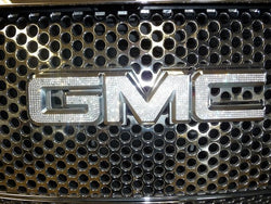 Diamond GMC Emblems crystallized with Swarovski Crystals