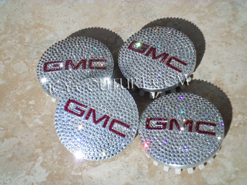 GMC Rim Caps Crystallized with Swarovski crystals by ICY Couture