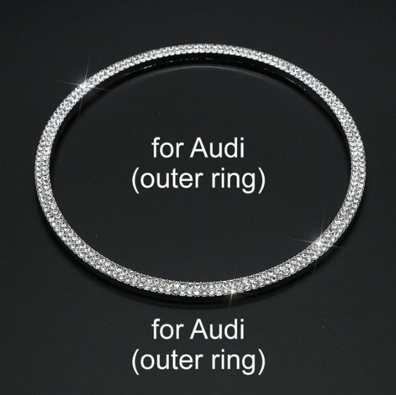 Diamond-looking Steering Wheel Bling Sticker for Various Cars - ICY Couture