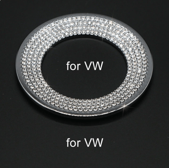 Diamond-looking Steering Wheel Bling Sticker for Various Cars - ICY Couture