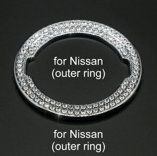 Diamond-looking Steering Wheel Bling Sticker for Various Cars - ICY Couture