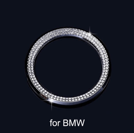 Diamond-looking Steering Wheel Bling Sticker for Various Cars - ICY Couture