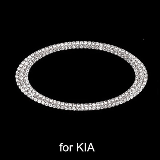 Diamond-looking Steering Wheel Bling Sticker for Various Cars - ICY Couture