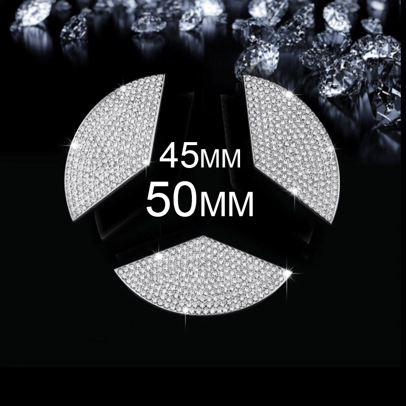 Diamond-looking Steering Wheel Bling Sticker for Various Cars - ICY Couture