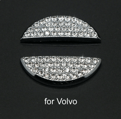 Bling Car Decor Crystal Ring Car Sticker Emblem, Metal Sticker Bling Car Decor Crystal Ring Car Sticker Emblem, Metal Sticker
