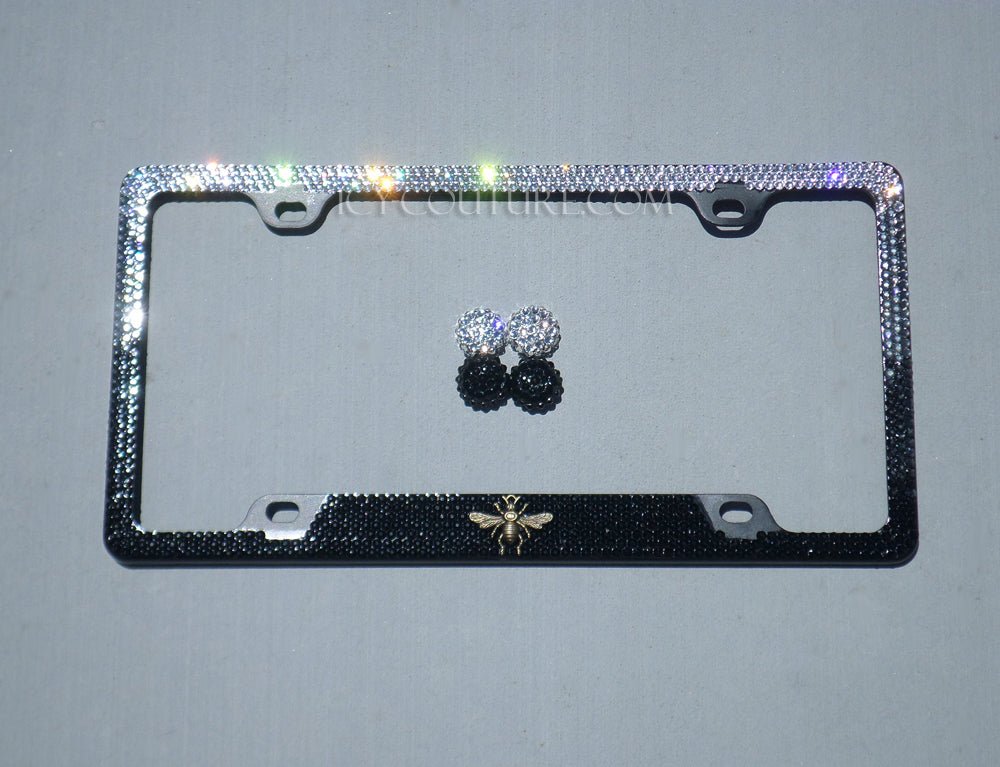 ICY Screw Caps Covers for License Plate Frame or Frame - ICY Couture