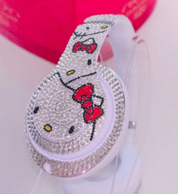 Love Kitty Crystallized Studio 3 Wireless | Premium Glass Rhinestones - ICY Couture