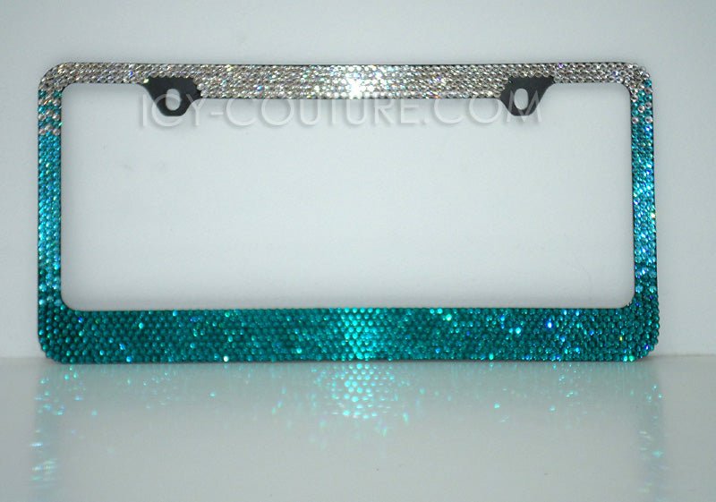 OMBRE DESIGN Crystal License Plate Frame - ICY Couture